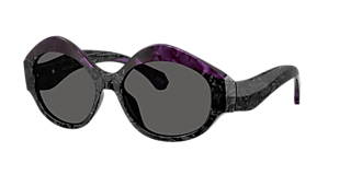 Alain Mikli A05514 S (54 - 16) with Grey lenses and Black frame