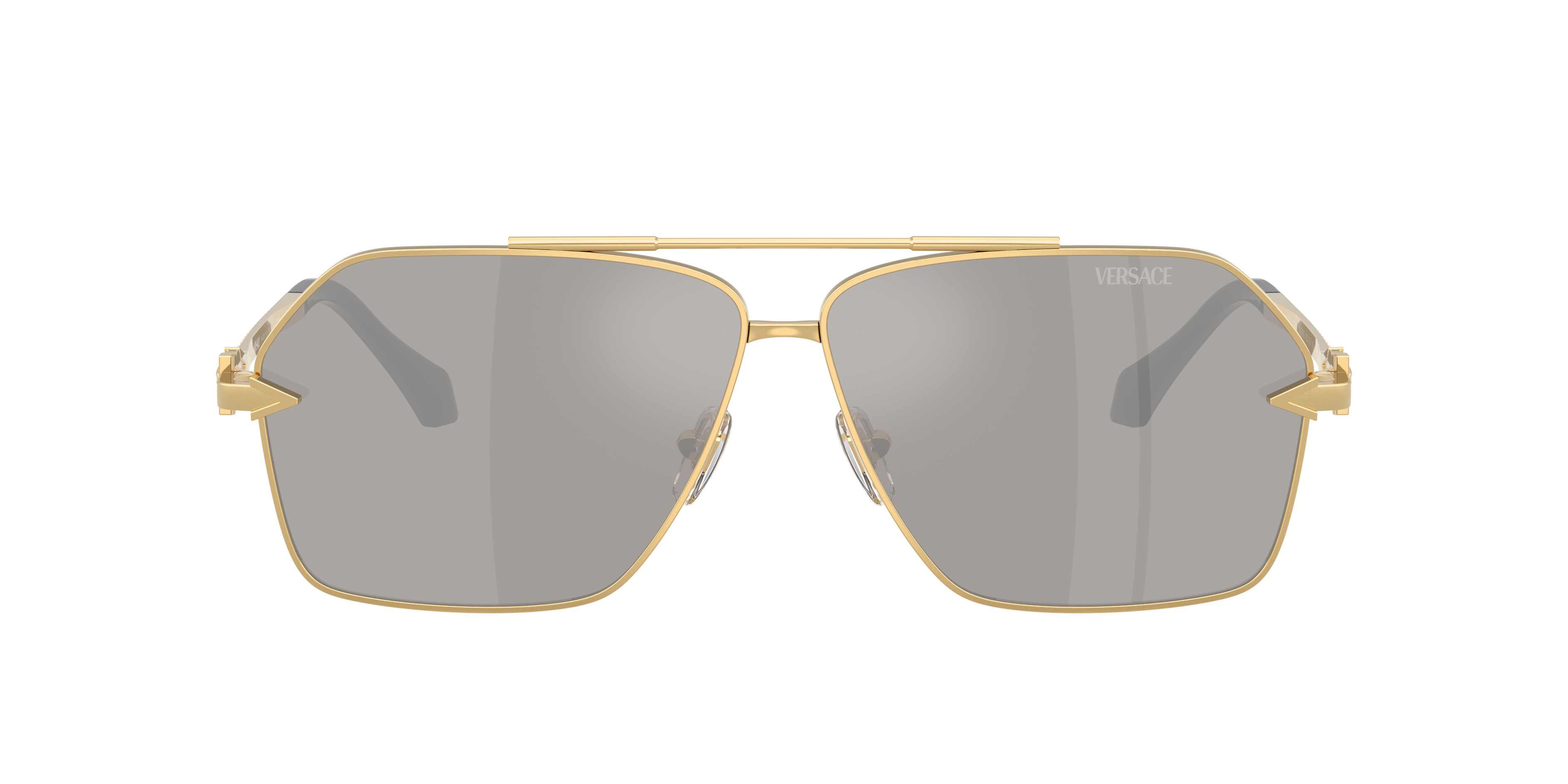 Versace VE2284 XXL (63 - 10) with Silver lenses and Gold frame