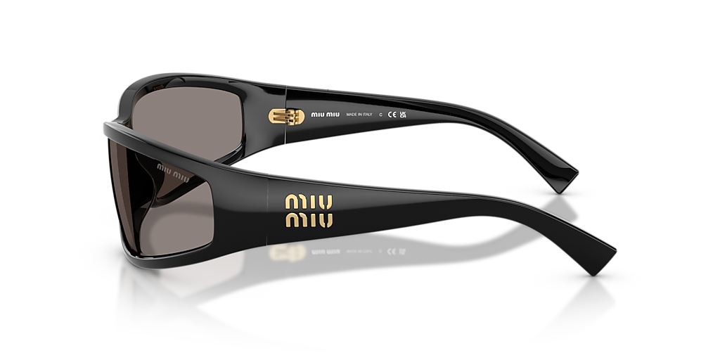 Miu Miu MU C06SU M (69 - 16) with Grey lenses and Black frame