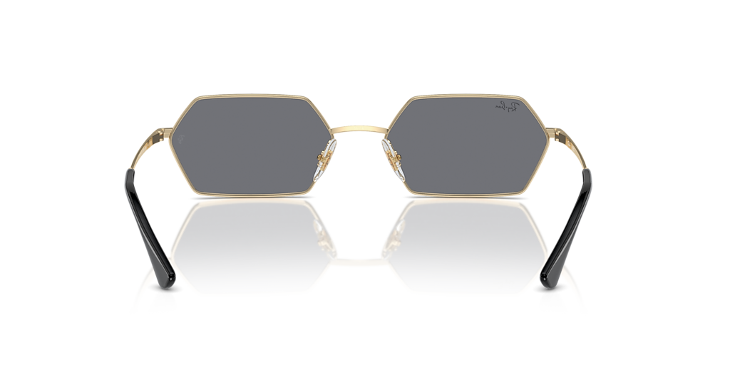 Ray-Ban Yevi Bio-Based XL (58 - 18) with Grey lenses and Gold