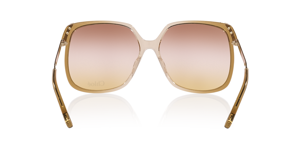 Chloe Blush Pink Frame Sunglasses with Brown Lenses Chloé CH0286S XL (60 - 15) with Pink lenses and Brown frame  main image 2