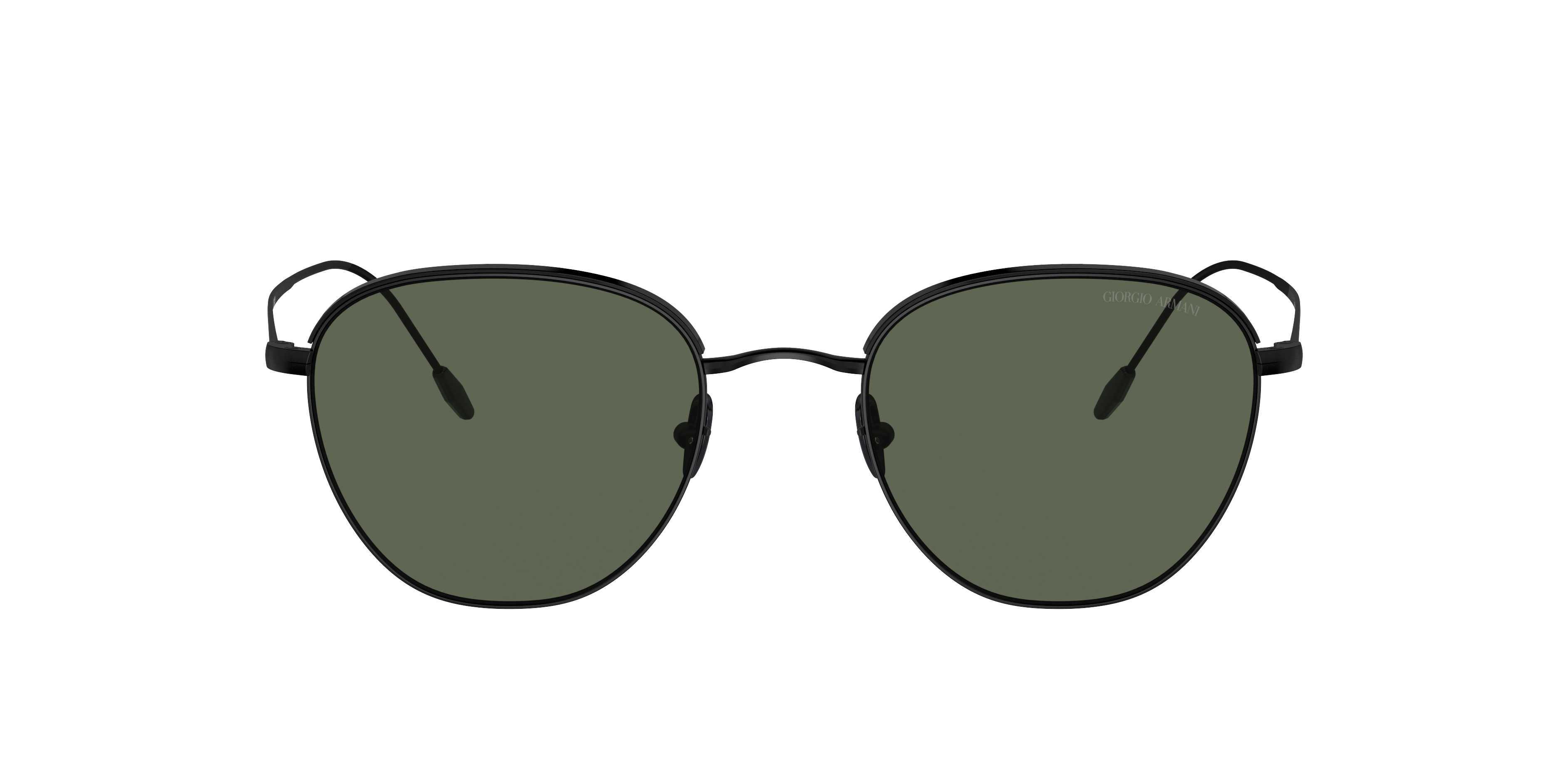 Giorgio Armani AR6048 M (51 - 21) with Green lenses and Black