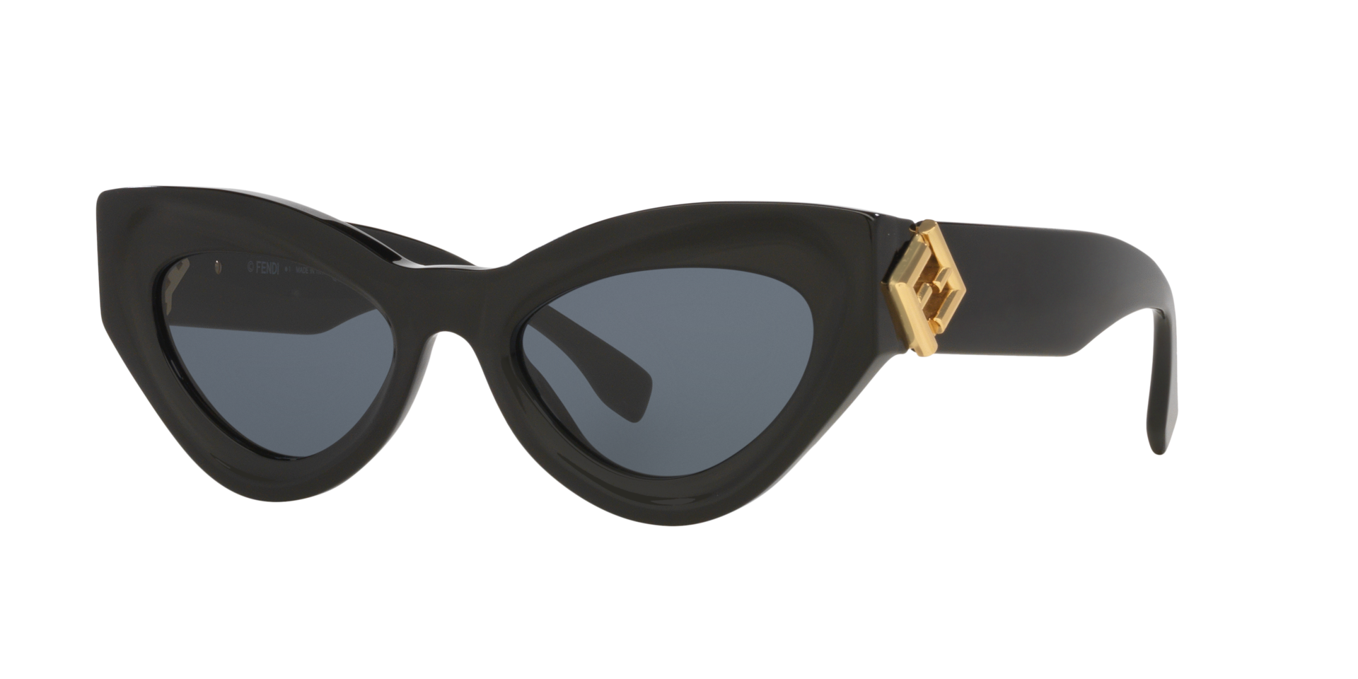 Fendi Femme Sunglass Fe40146I - Couleur du Monture Noir Couleur de Lentille Bleu 225 €