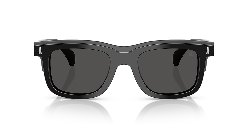 Moncler ME6004 Claro L (51 - 21) with Grey lenses and Black frame