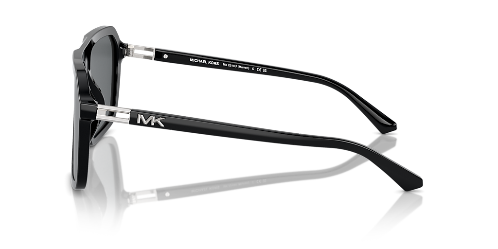Michael Kors Murren XL (58 - 18) with Grey lenses and Black frame