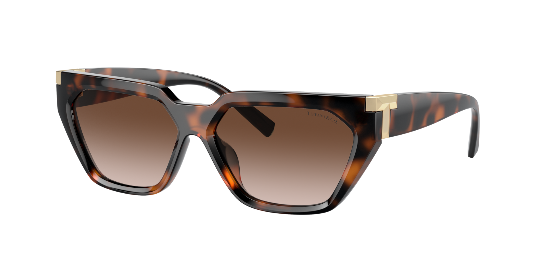 Tiffany & Co. Woman Sunglass TF4205U -  Frame color: Havana, Lens color: Brown Gradient