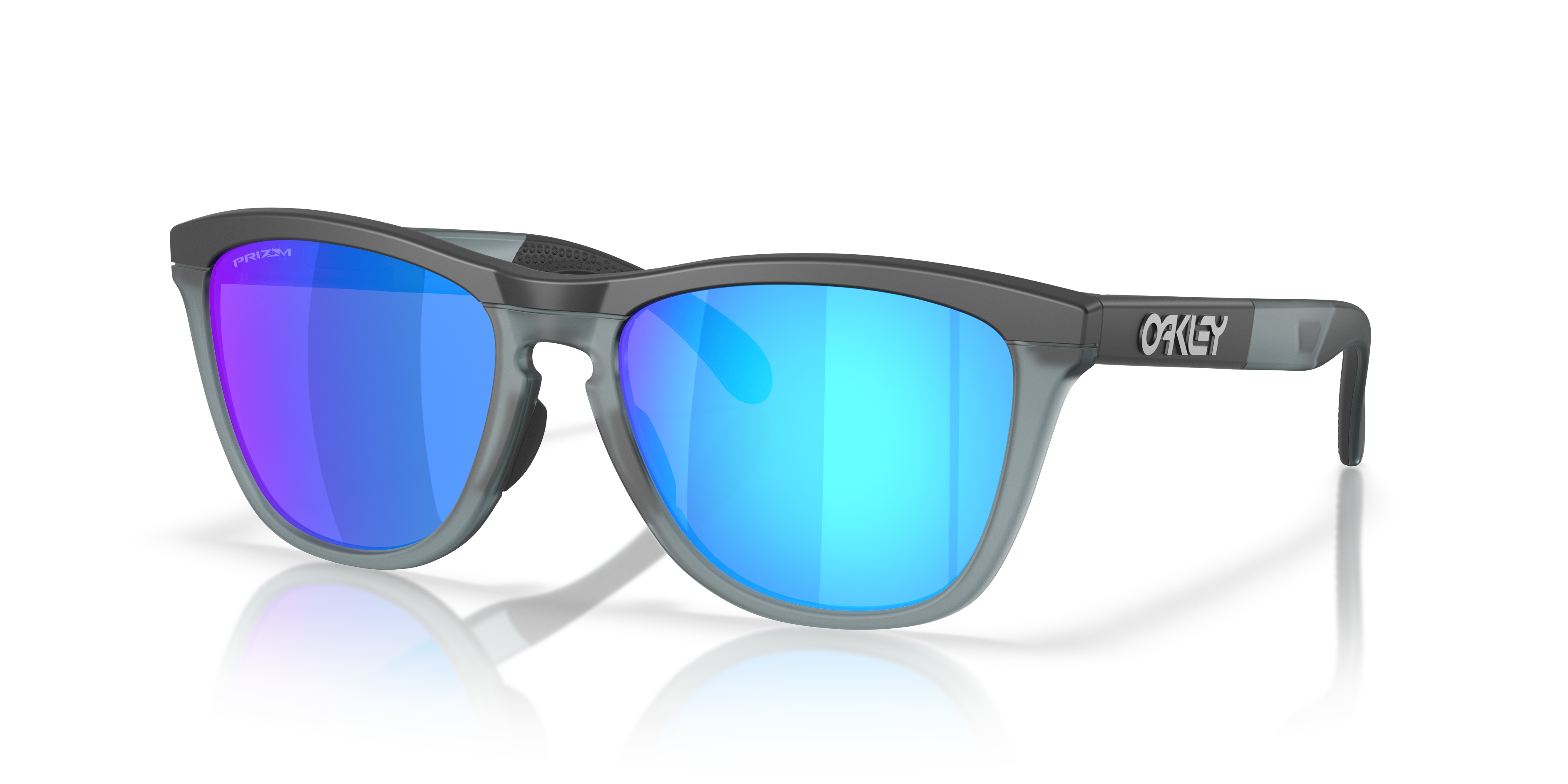 Oakley Frogskins™ Range L (55 - 17) with Blue lenses and Black