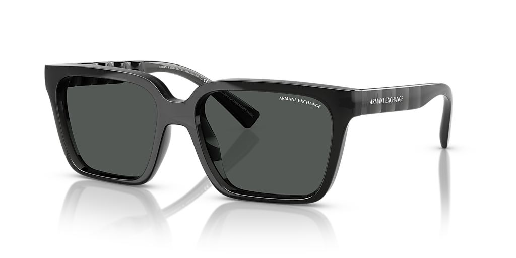 Armani Exchange AX4147S M (56 - 17) with Grey lenses and Grey
