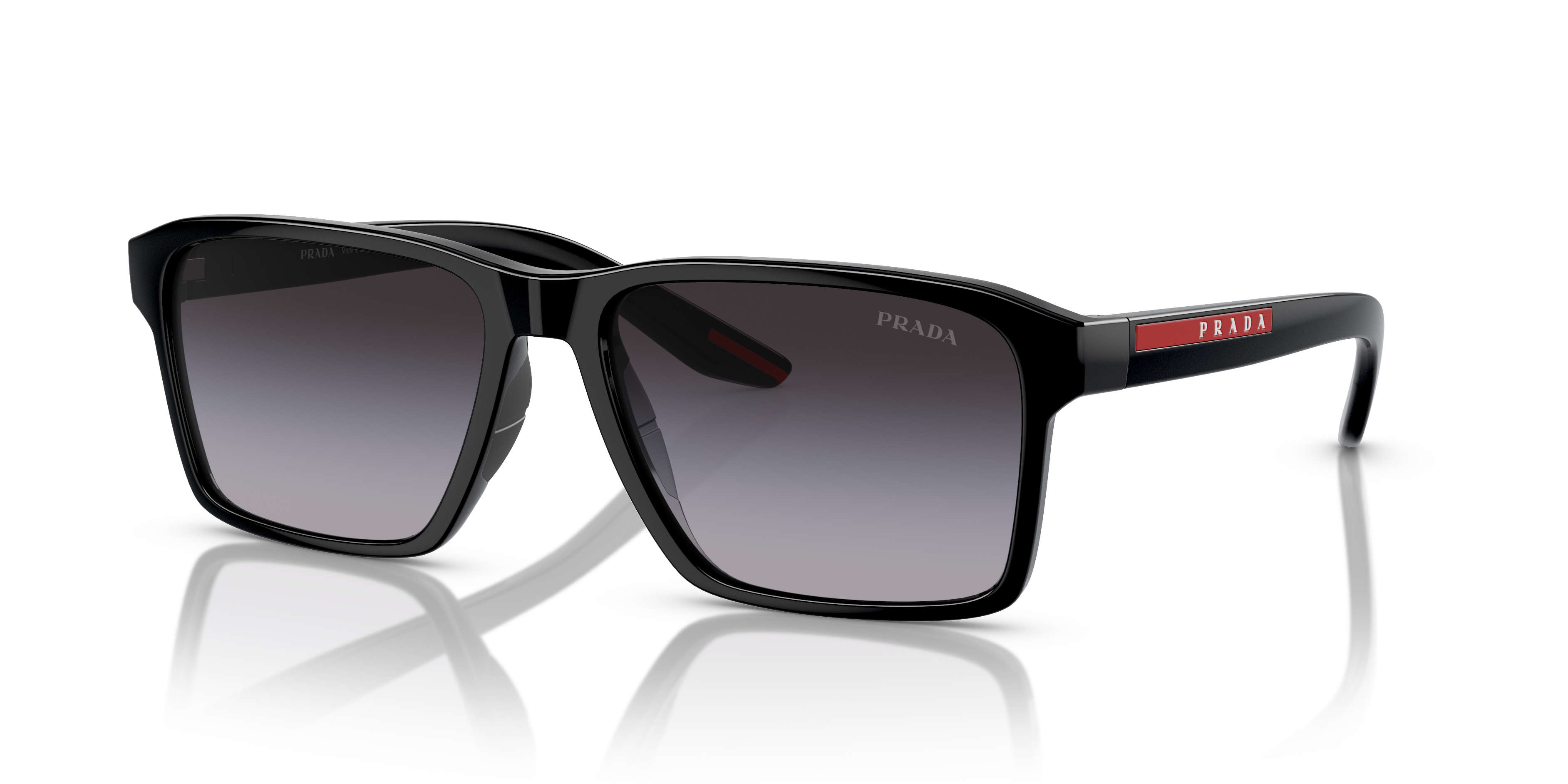 Prada Linea Rossa PS 05YSF XXL (58 - 17) with Grey lenses and