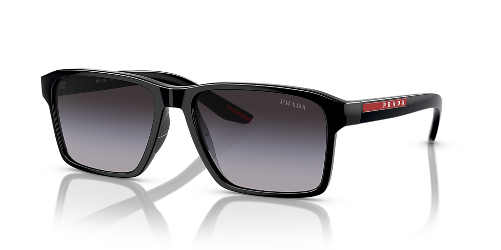 Prada Linea Rossa PS 05YSF XXL (58 - 17) with Grey lenses and