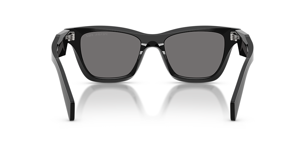 Prada PR C07SF S (52 - 16) with Grey lenses and Black frame
