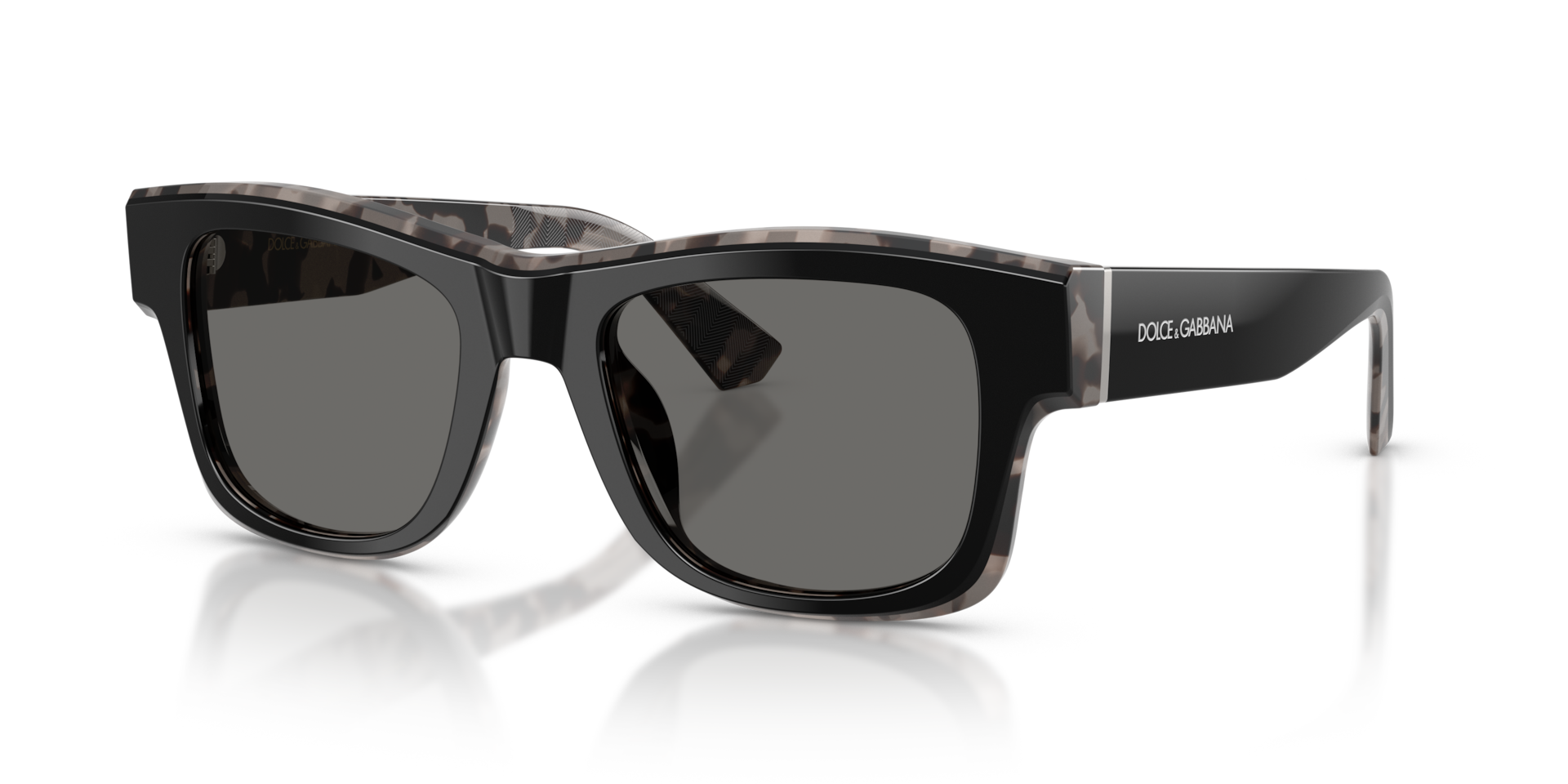 Dolce&Gabbana DG4515 L (52 - 20) with Grey lenses and Black frame