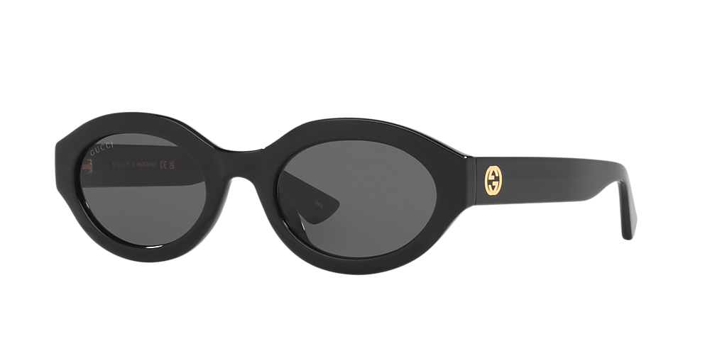 Gucci GG1579S S (53 - 22) with Grey lenses and Black frame