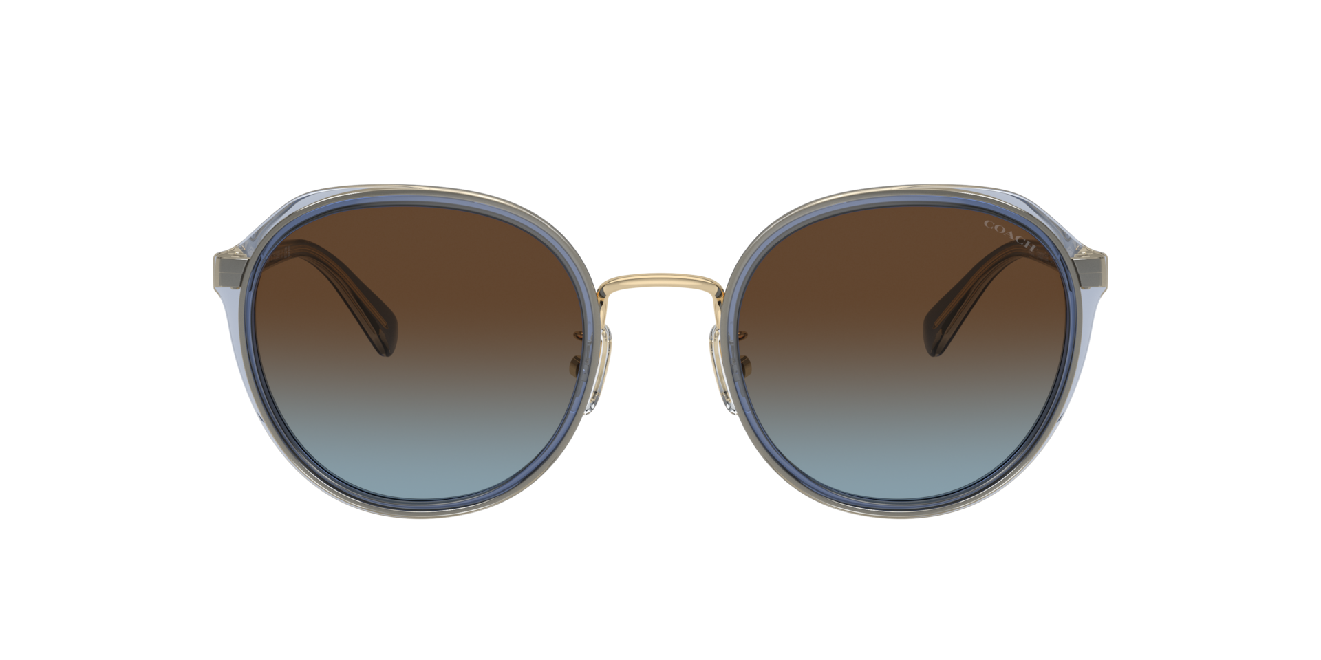 Coach CL924 M (52 - 22) with Brown lenses and Blue frame