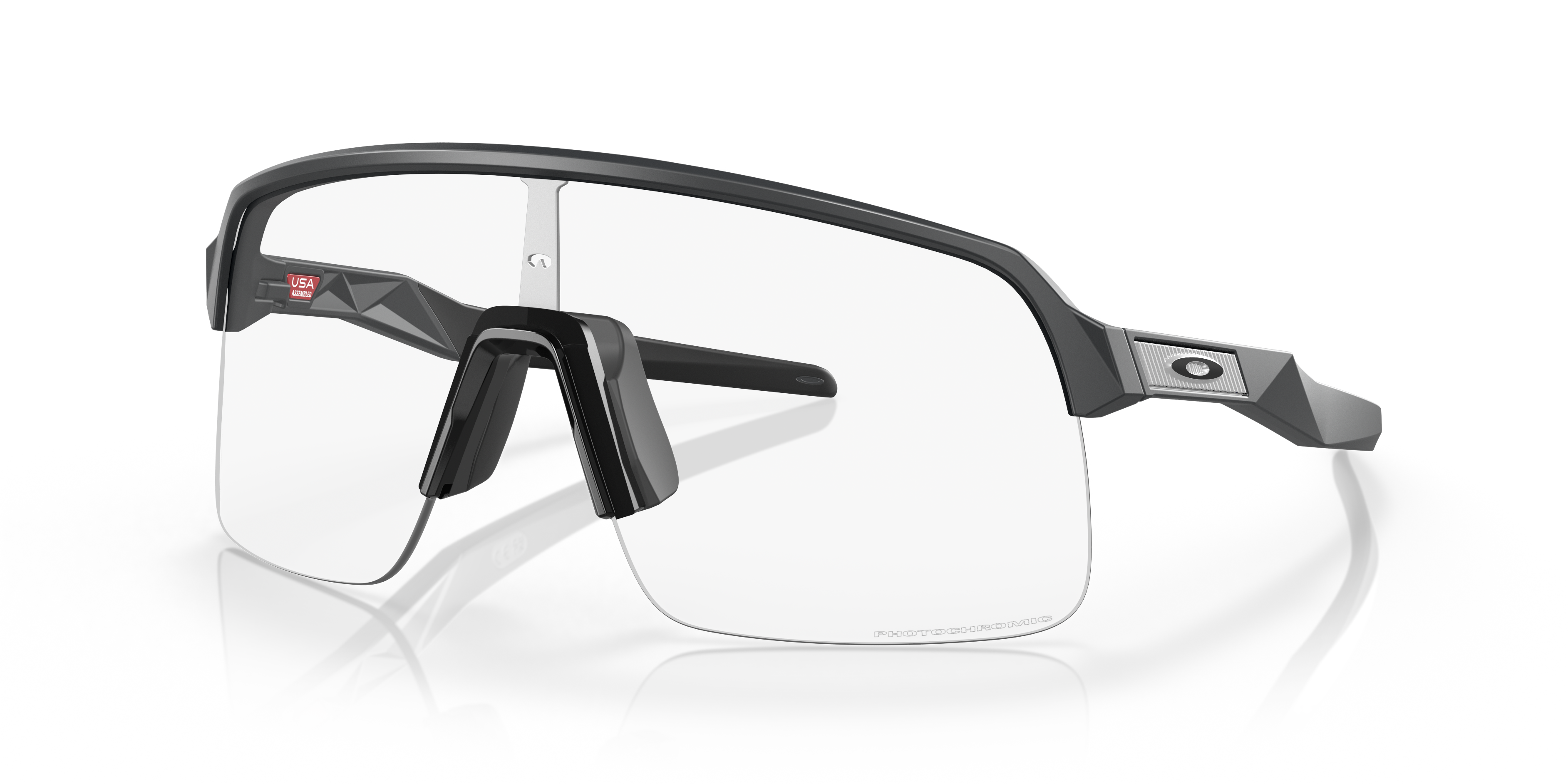 Oakley Sutro Lite M (0 - 139) with Transparent lenses and Grey