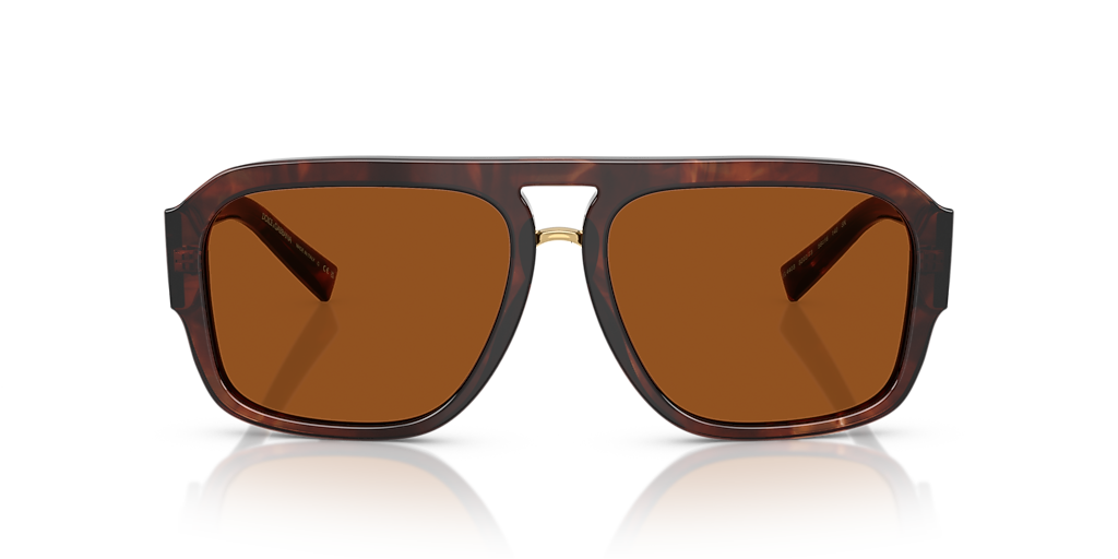 Dolce&Gabbana DG4403 L (58 - 16) with Brown lenses and Red frame