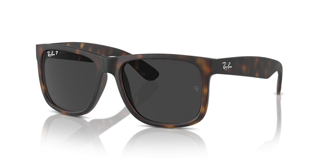 Ray-Ban Justin Classic S (54 - 16) with Grey lenses and Tortoise