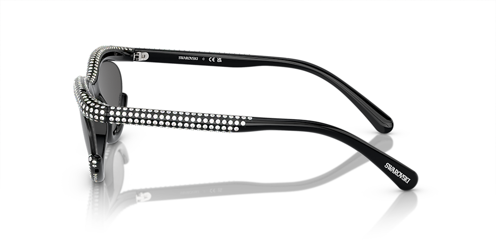 Swarovski SK6006 M (54 - 22) with Grey lenses and Black frame