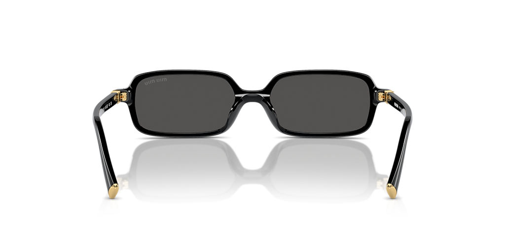 Miu Miu MU 11ZS S (51 - 16) with Grey lenses and Black frame