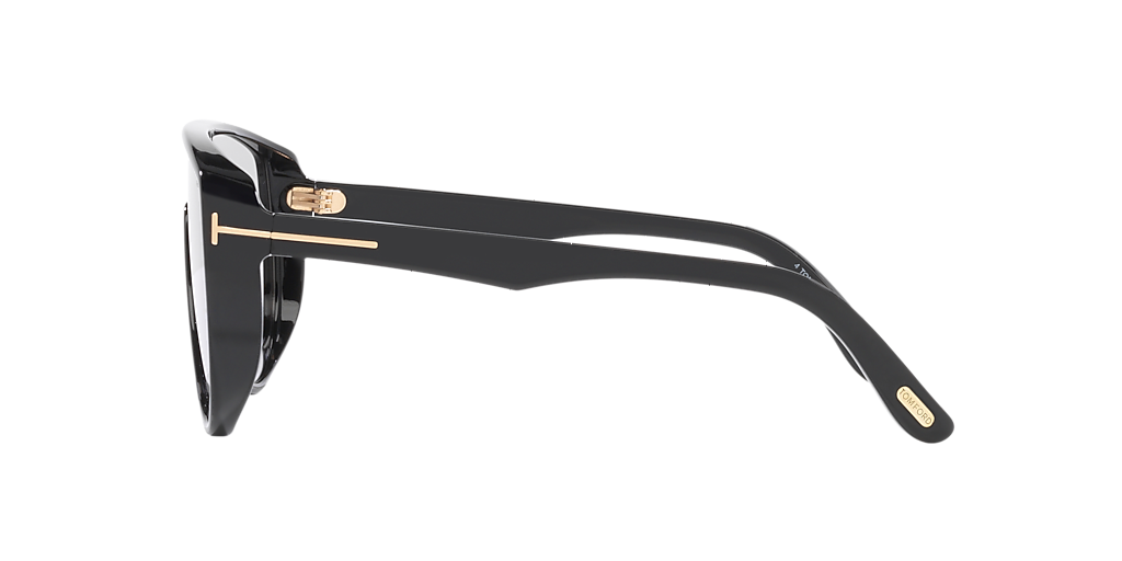 Tom Ford Achilles XXL (47 - 147) with Grey lenses and Black frame