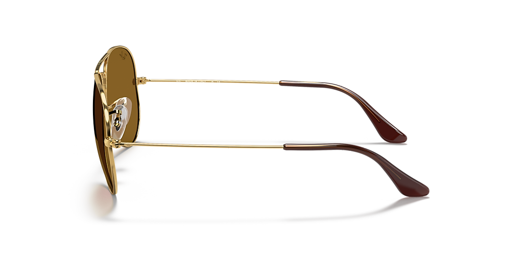 AVIATOR B-15 茶 USA製 58□14 B&L RayBan USA Ray-Ban Aviator Classic XL (58 - 14) com Lentes Marrom e Armação