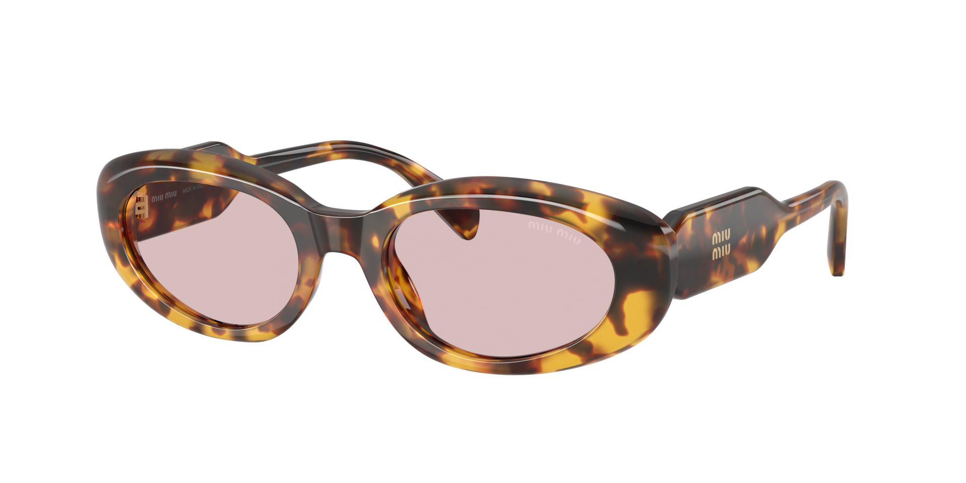 Miu Miu Mu C01s Sunglasses - Female - Sunglasses - Brown - 53 Mm - Accessories - Image 4