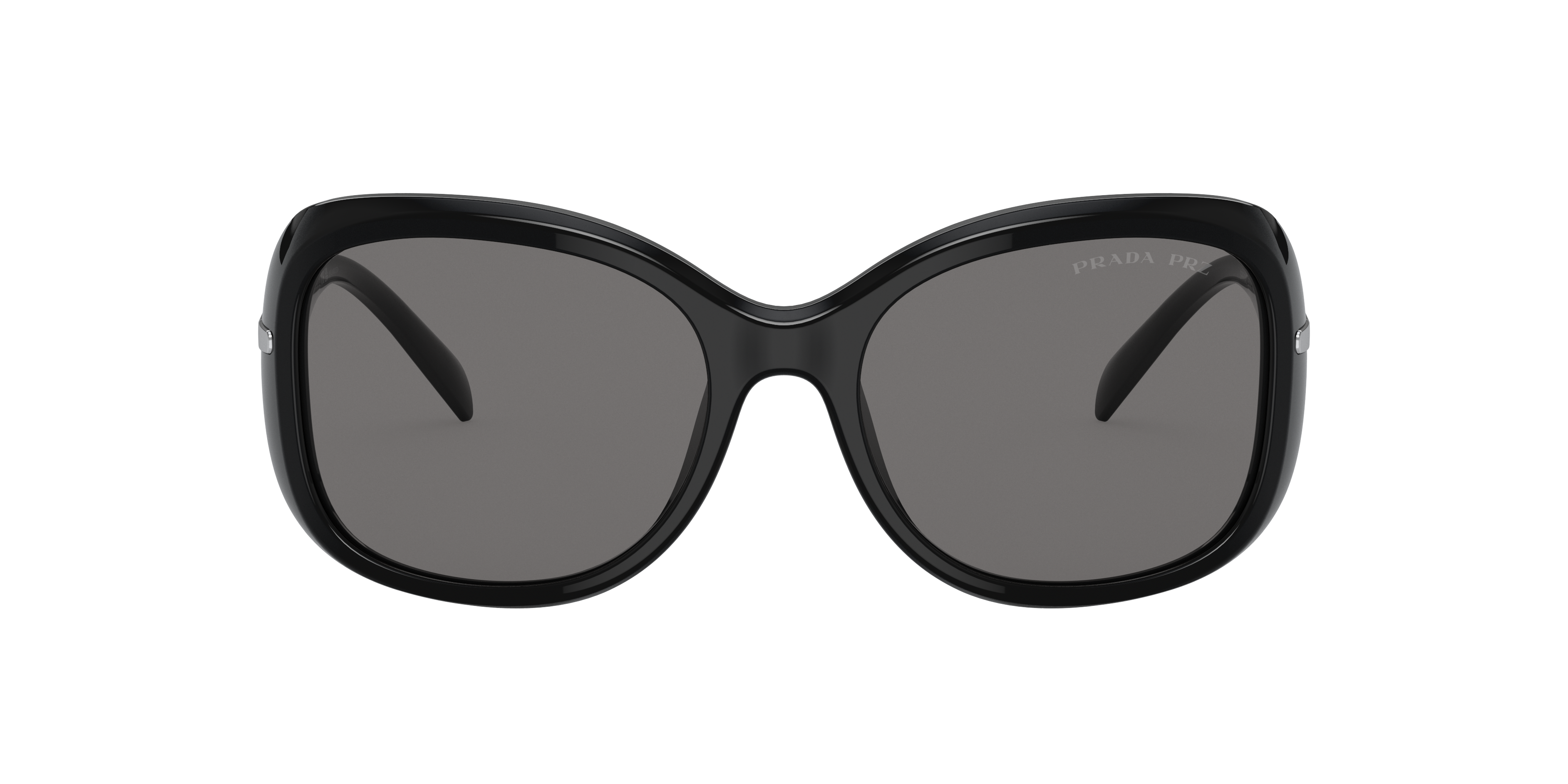 Prada PR 04ZS L (57 - 18) with Grey lenses and Black frame