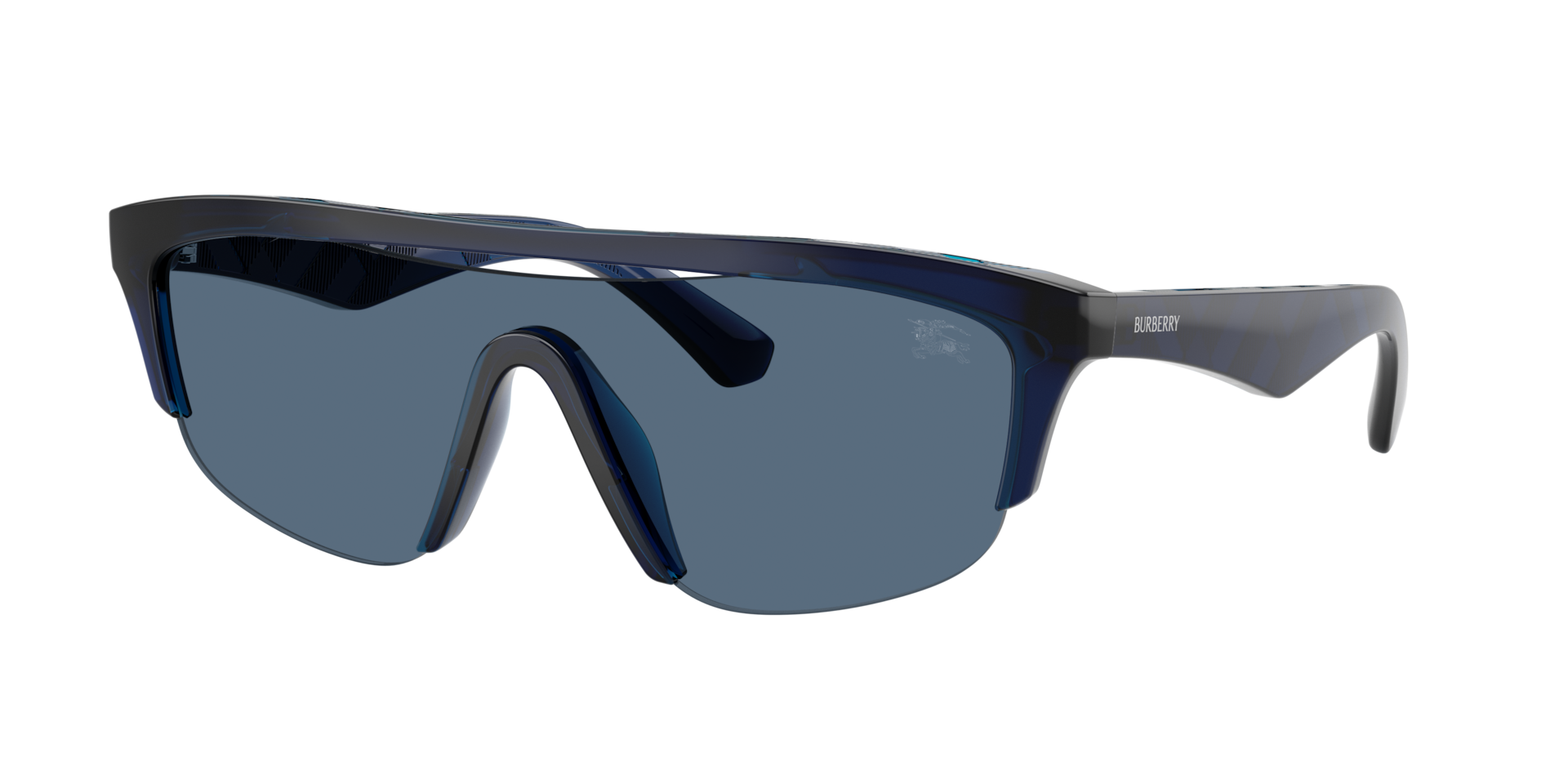 Burberry BE4460U XL (0 - 140) with Blue lenses and Blue frame