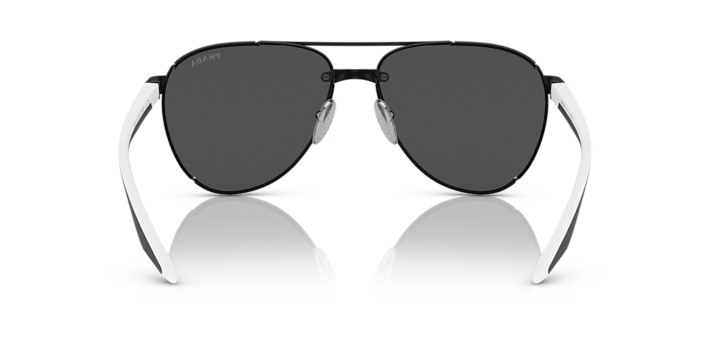 Prada Linea Rossa PS 51YS XL (61 - 14) with Grey lenses and Black