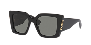 Gucci GG0141SN XXS (53 - 20) with Black lenses and Black frame