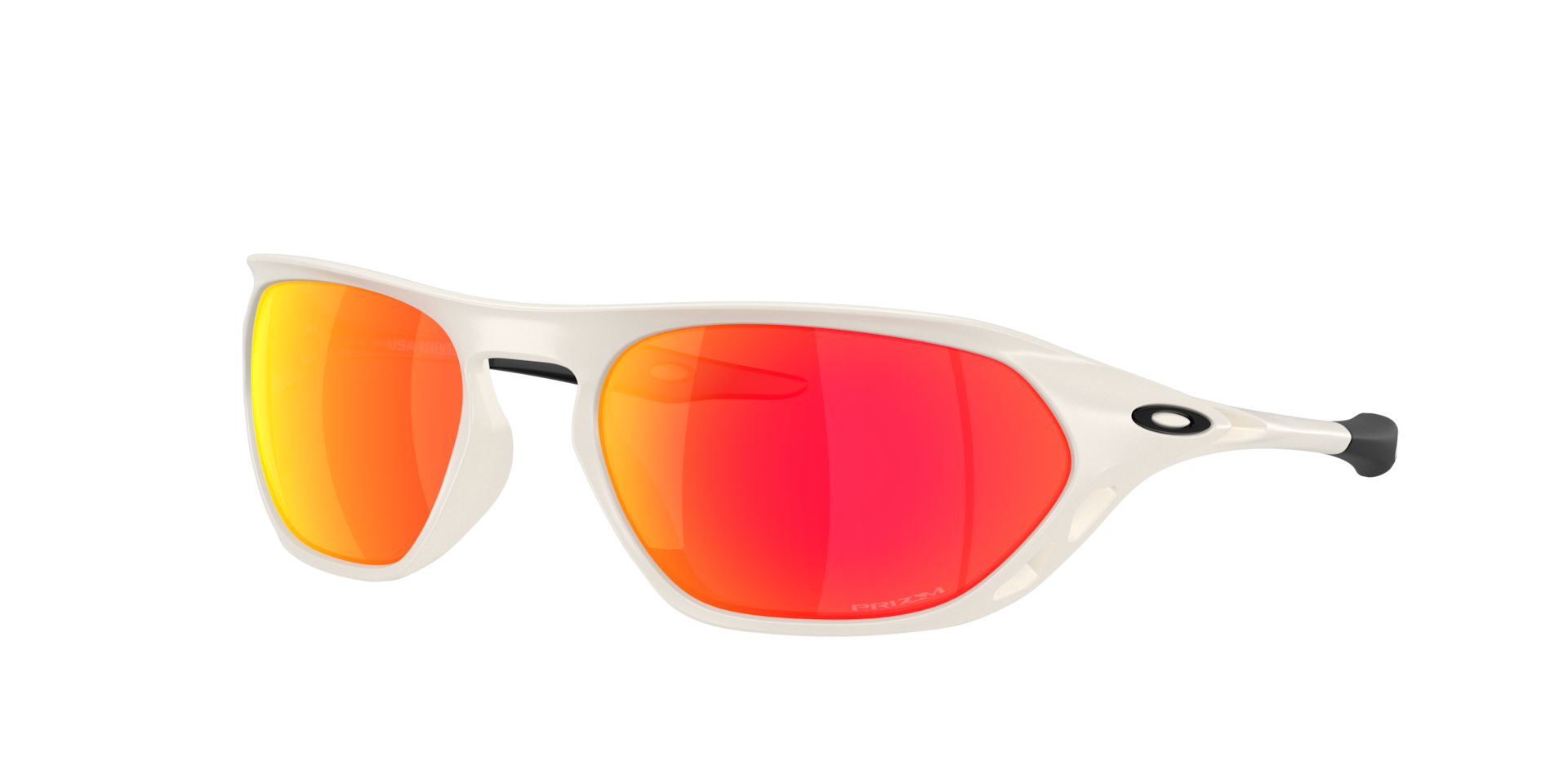 Oakley Unisex Sunglass Cage Jacket® - Couleur du Monture: Brouillard mat, Couleur de Lentille: Prizm Rubis