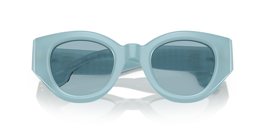Burberry Meadow M (47 - 25) with Blue lenses and Blue frame  display picture 3