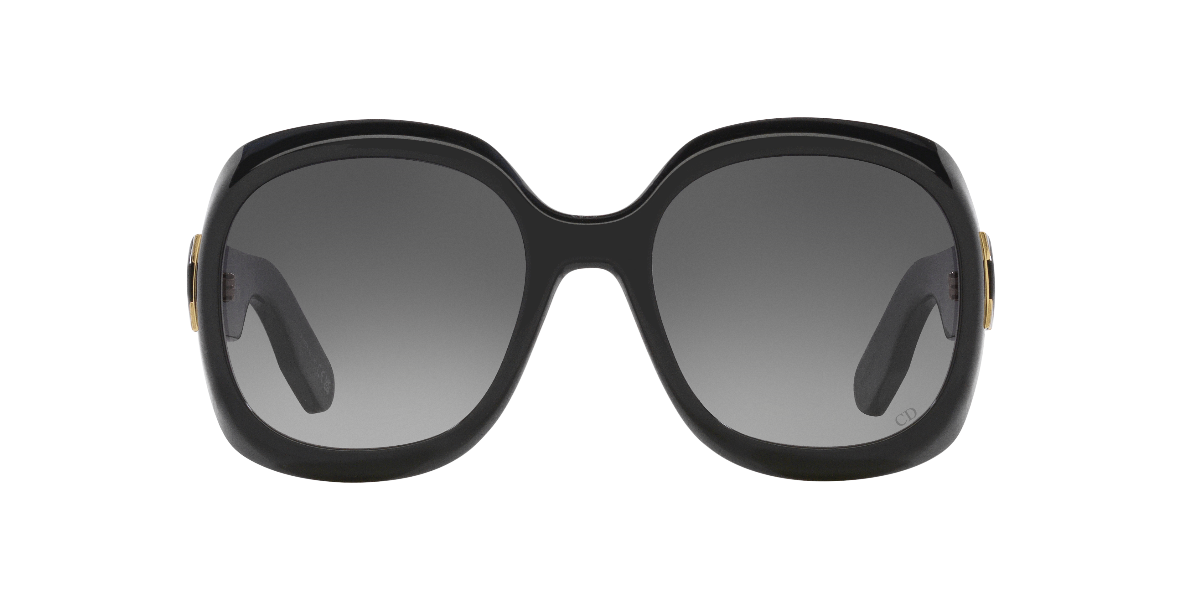 DIOR Lady 9522 R2I XXS (58 - 21) with Grey lenses and Black frame