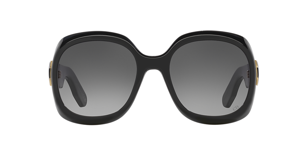 DIOR Lady 9522 R2I XXS (58 - 21) with Grey lenses and Black  display picture 3