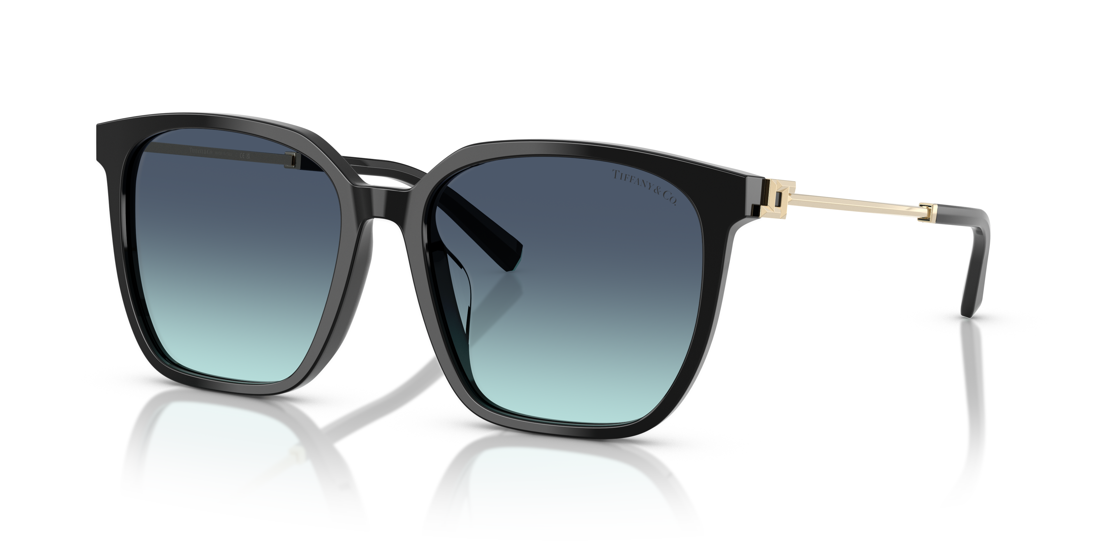 Tiffany & Co. TF4244D XL (56 - 17) with Blue lenses and Black