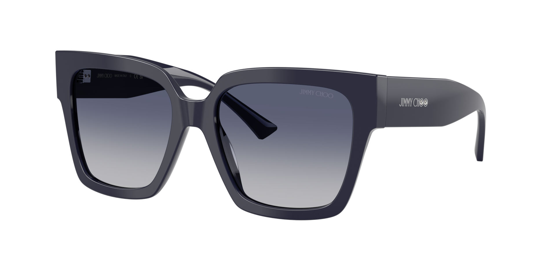 Jimmy Choo Woman Sunglass JC5047B - Frame color: Navy Blue, Lens color: Light Grey Gradient Dark Blue