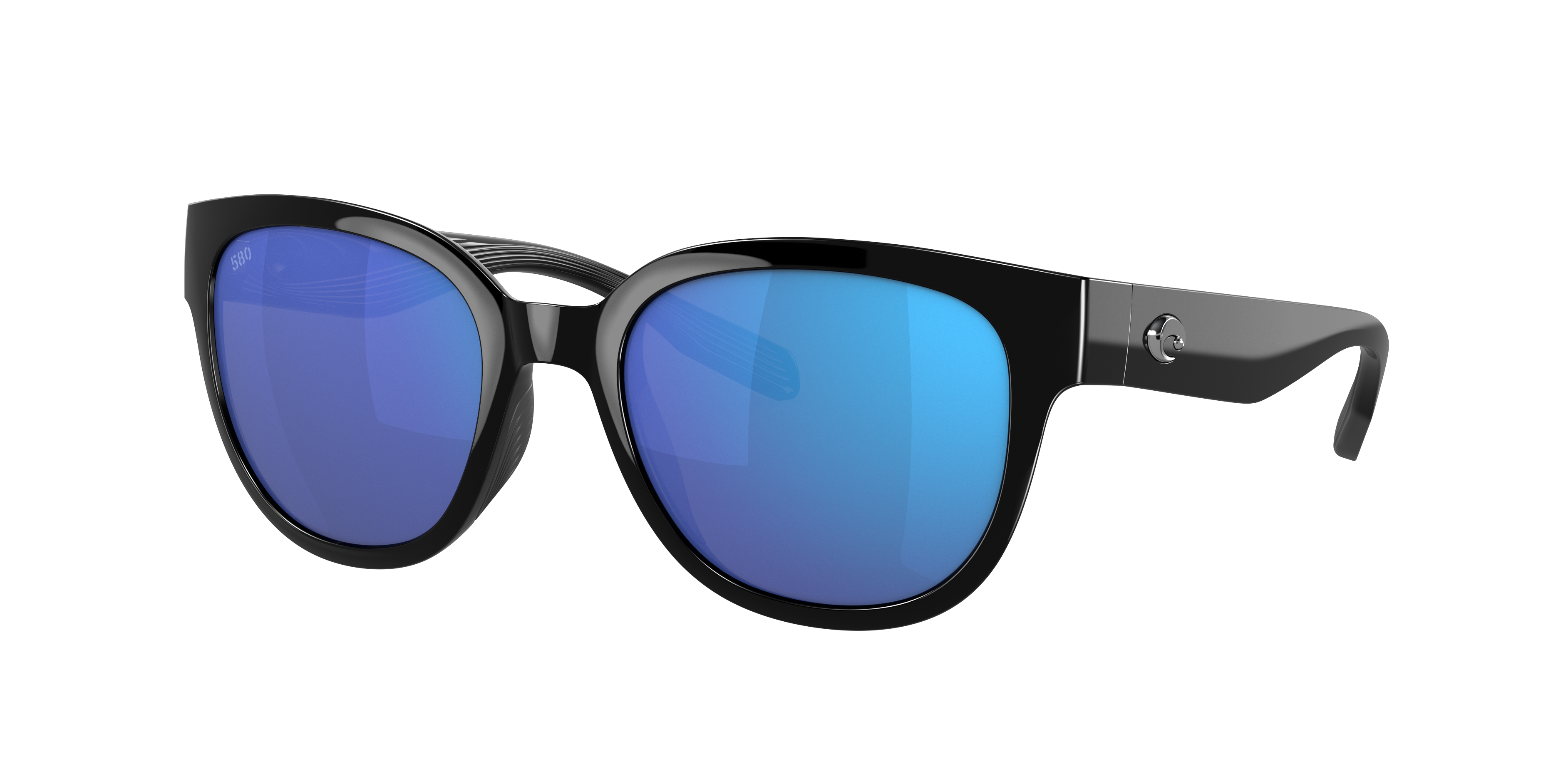 Costa Woman Sunglass Salina -  Frame color: Black, Lens color: Blue Mirror