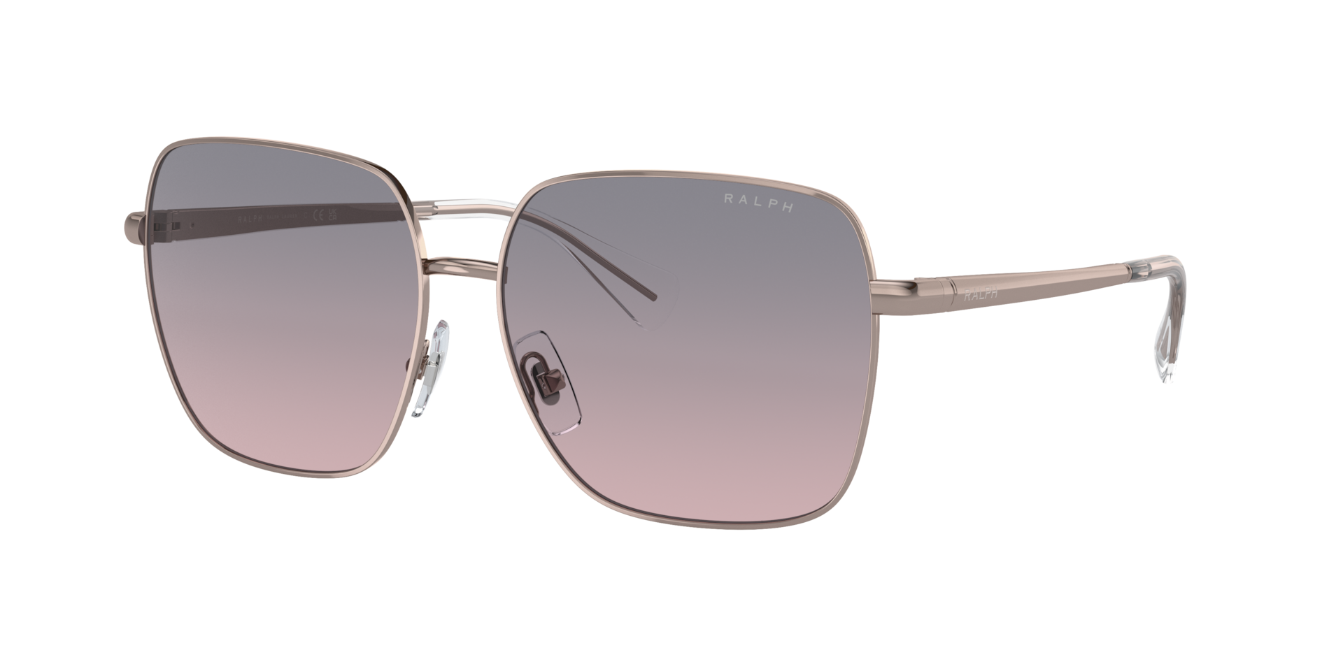 Ralph Femme Sunglass RA4142 - Couleur du Monture Or rose brillant Couleur de Lentille Brun clair violet dgrad 65 €