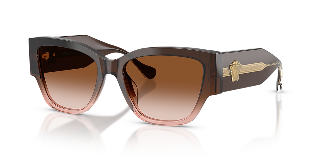 Versace VE4509U M (55 - 18) with Brown lenses and Brown frame