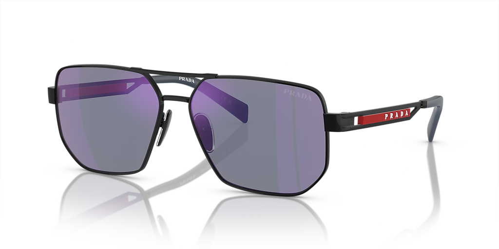 プラダ サングラス SPS 51Z 59□14 19K-60A 145 3N Prada Linea Rossa PS 51ZS XL (59 - 14) with Blue lenses and Black