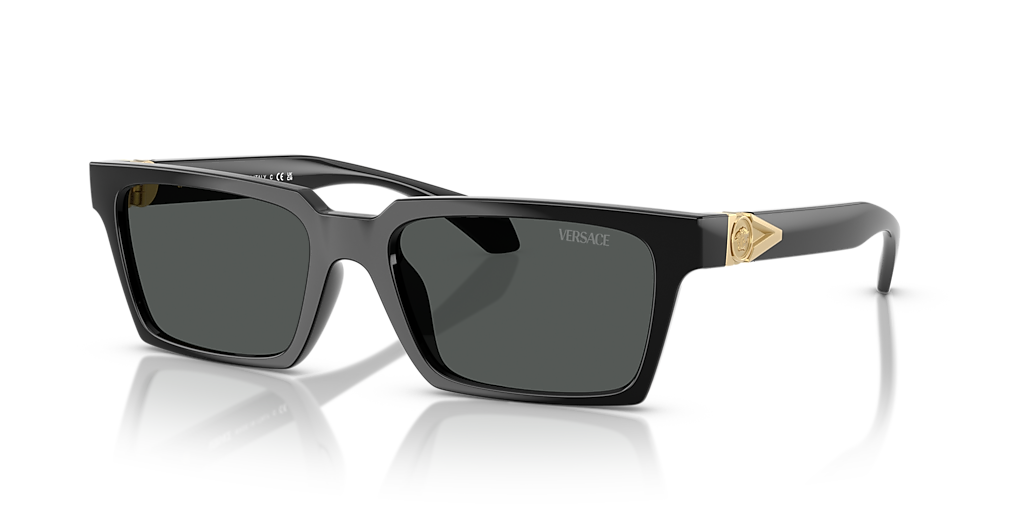 Versace VE4490U L (55 - 18) with Grey lenses and Black frame