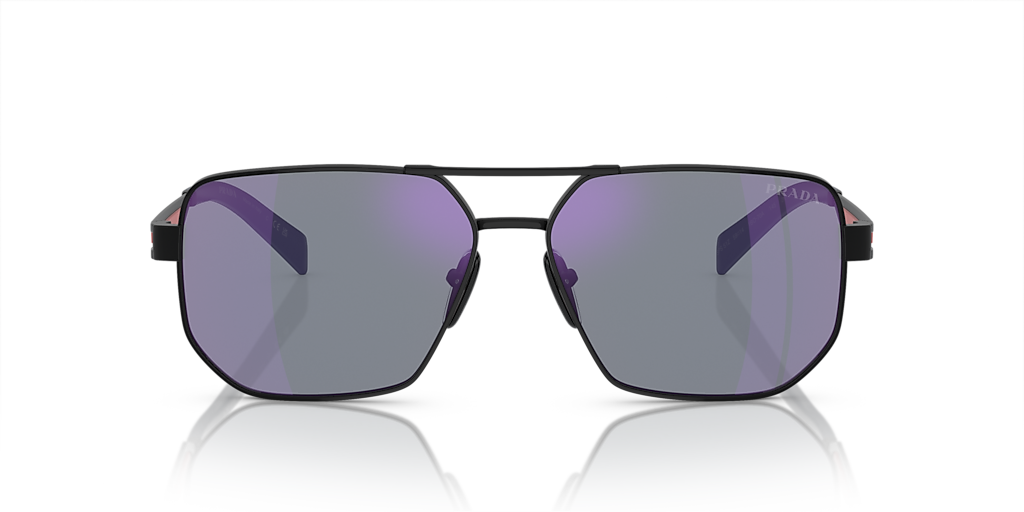 Prada Linea Rossa PS 51ZS XL (59 - 14) with Blue lenses and Black