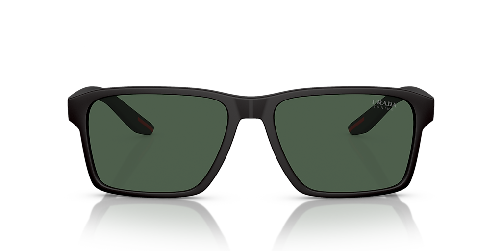 Prada Linea Rossa PS 05YS XXL (58 - 17) with Green lenses and