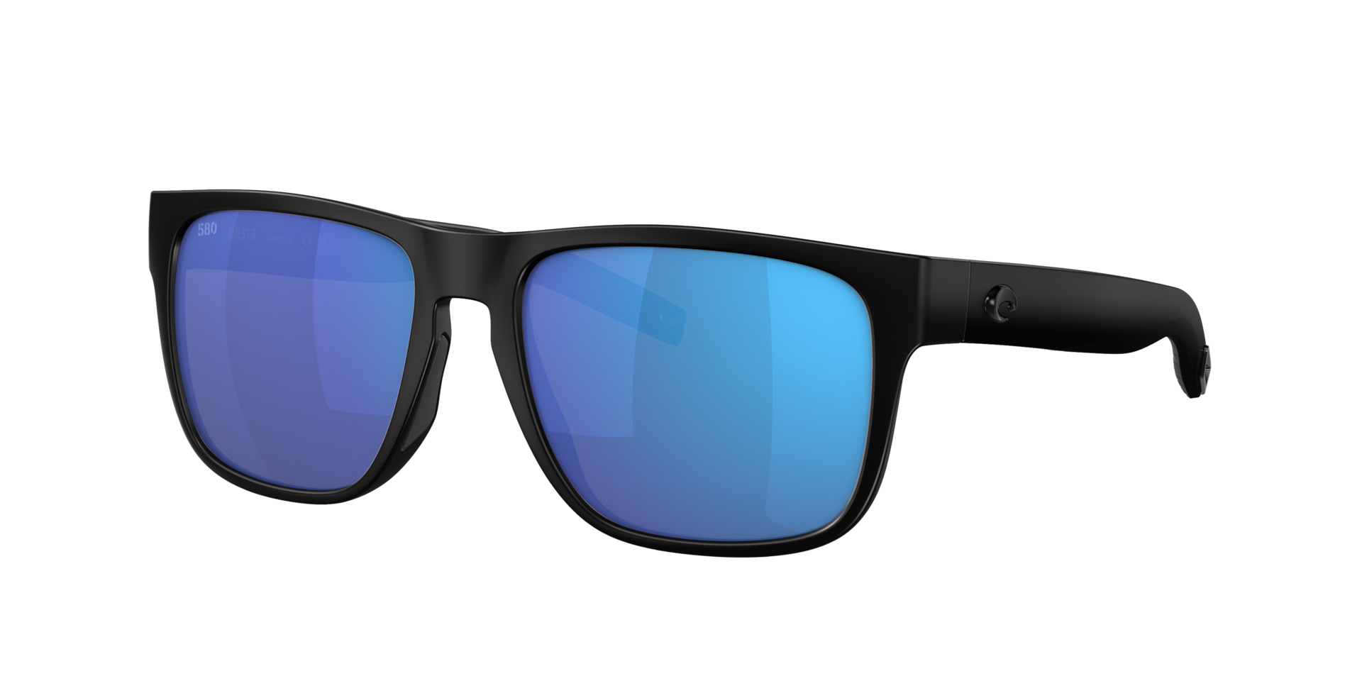 Costa Homme Sunglass Spearo - Couleur du Monture Noir Couleur de Lentille Effet miroir bleu 187 €