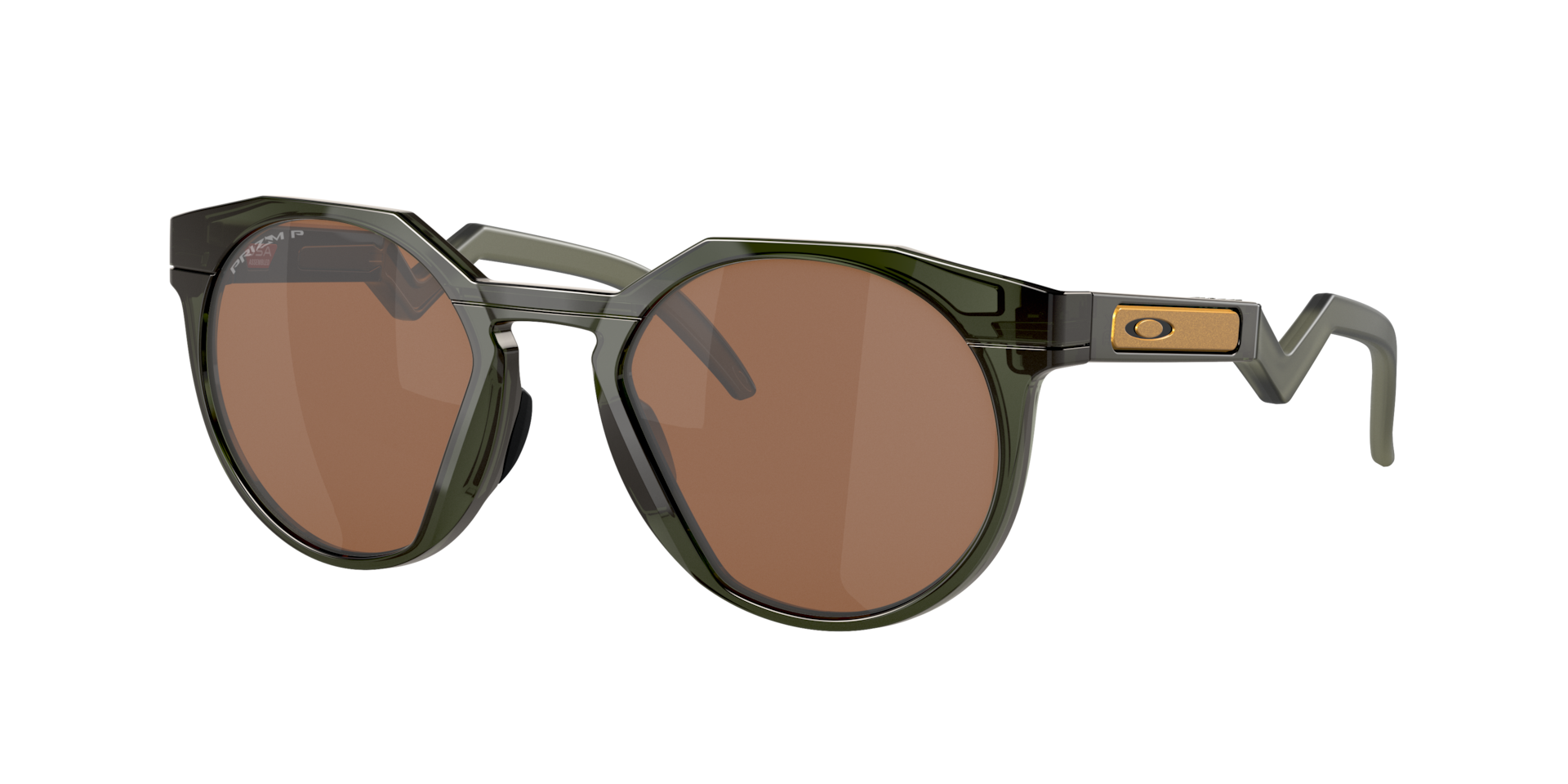 Oakley Man Sunglass HSTN -  Frame color: Olive Ink, Lens color: Prizm Tungsten Polarized