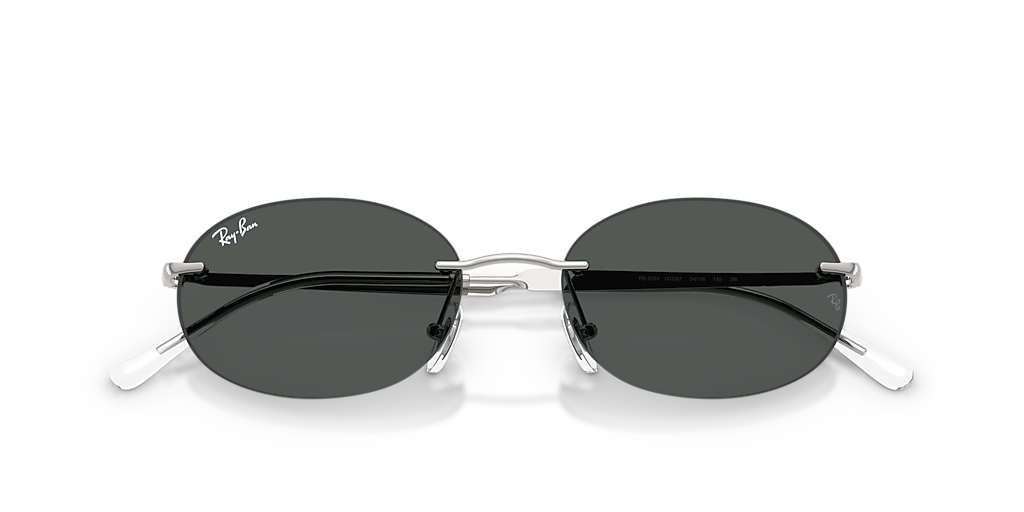 Ray-Ban RB3767 S (54 - 18) with Grey lenses and Silver frame
