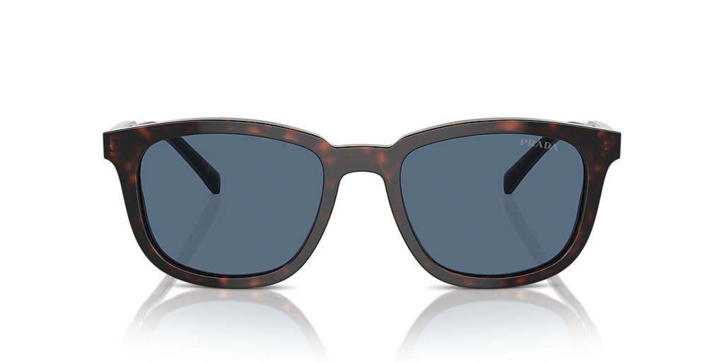 Prada PR A21SF XL (55 - 19) with Blue lenses and Tortoise frame