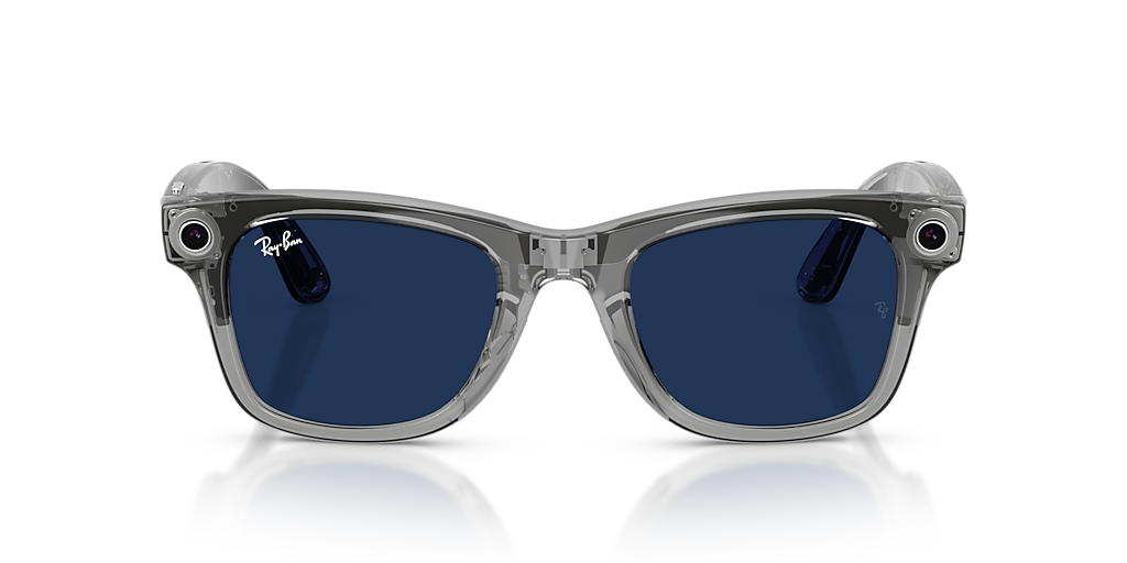 Ray-Ban | Meta Ray-Ban Meta (Gen 2) Wayfarer M (50 - 22) with Blue
