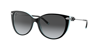 Tiffany & Co. TF4223D XL (54 - 20) with Grey lenses and Black