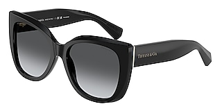 Tiffany & Co. TF4244D Sunglasses Black Acetate Rectangular Tiffany TF4244D Square Sunglasses For Women – Lensntrends main image 2